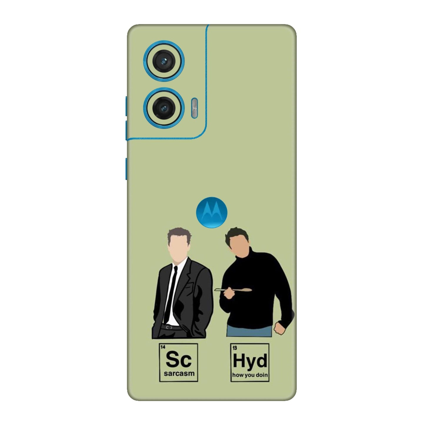 Periodic Table of Friends Mobile Skin For Motorola G96 5G