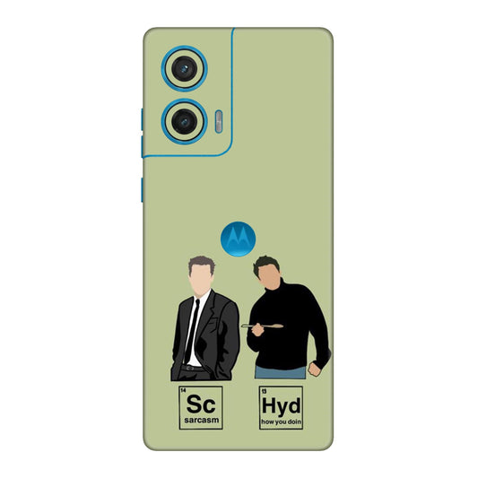 Periodic Table of Friends Mobile Skin For Motorola G96 5G
