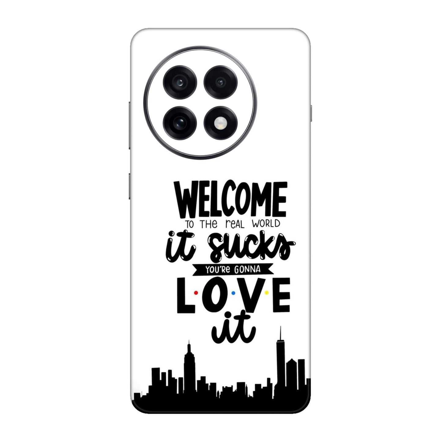 Real World NYC Quote Mobile Skin For OnePlus 13r
