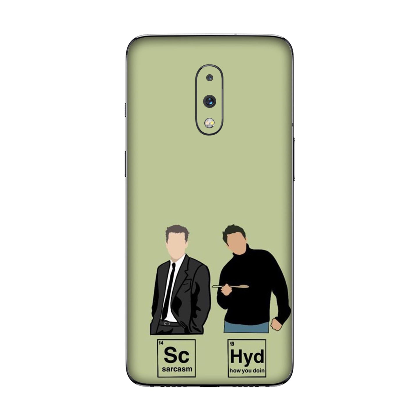 Periodic Table of Friends Mobile Skin For OnePlus 7