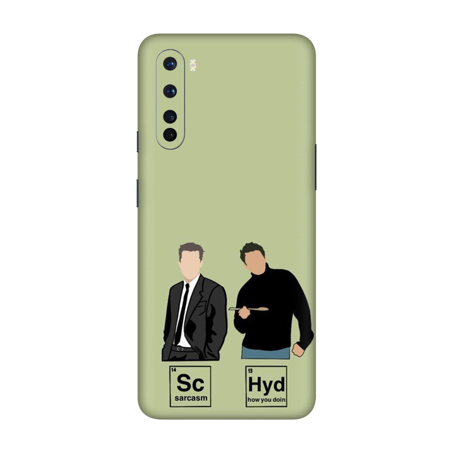 Periodic Table of Friends Mobile Skin For OnePlus Nord