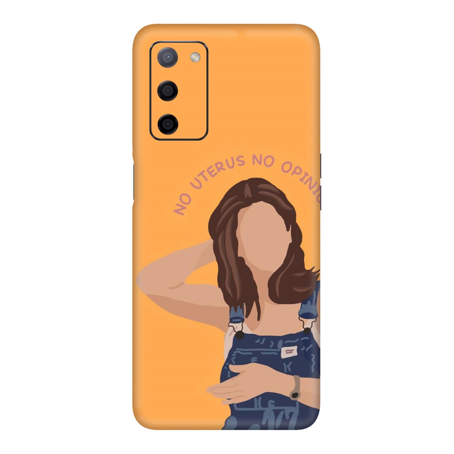 No Uterus No Opinion Mobile Skin For Oppo A53s 5G