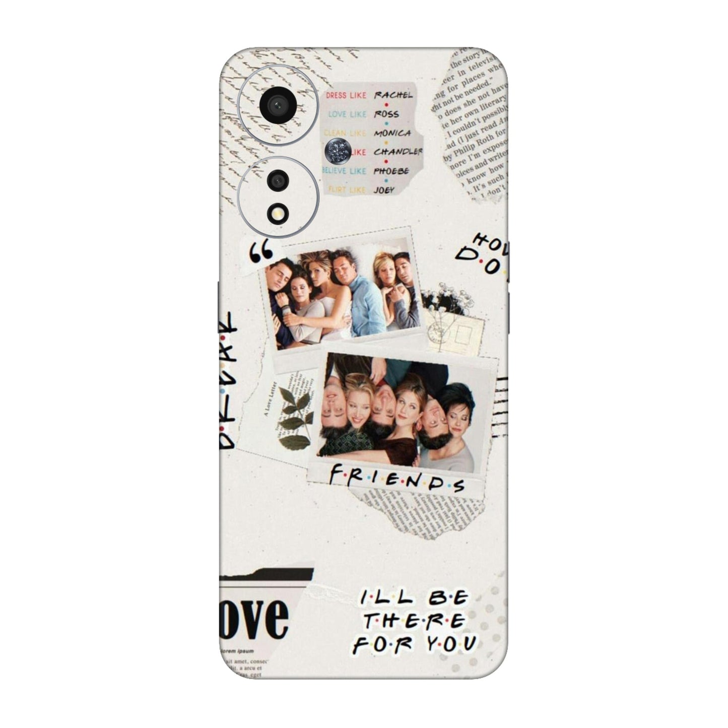 Friends Scrapbook Memory Mobile Skin For Oppo A59 5G
