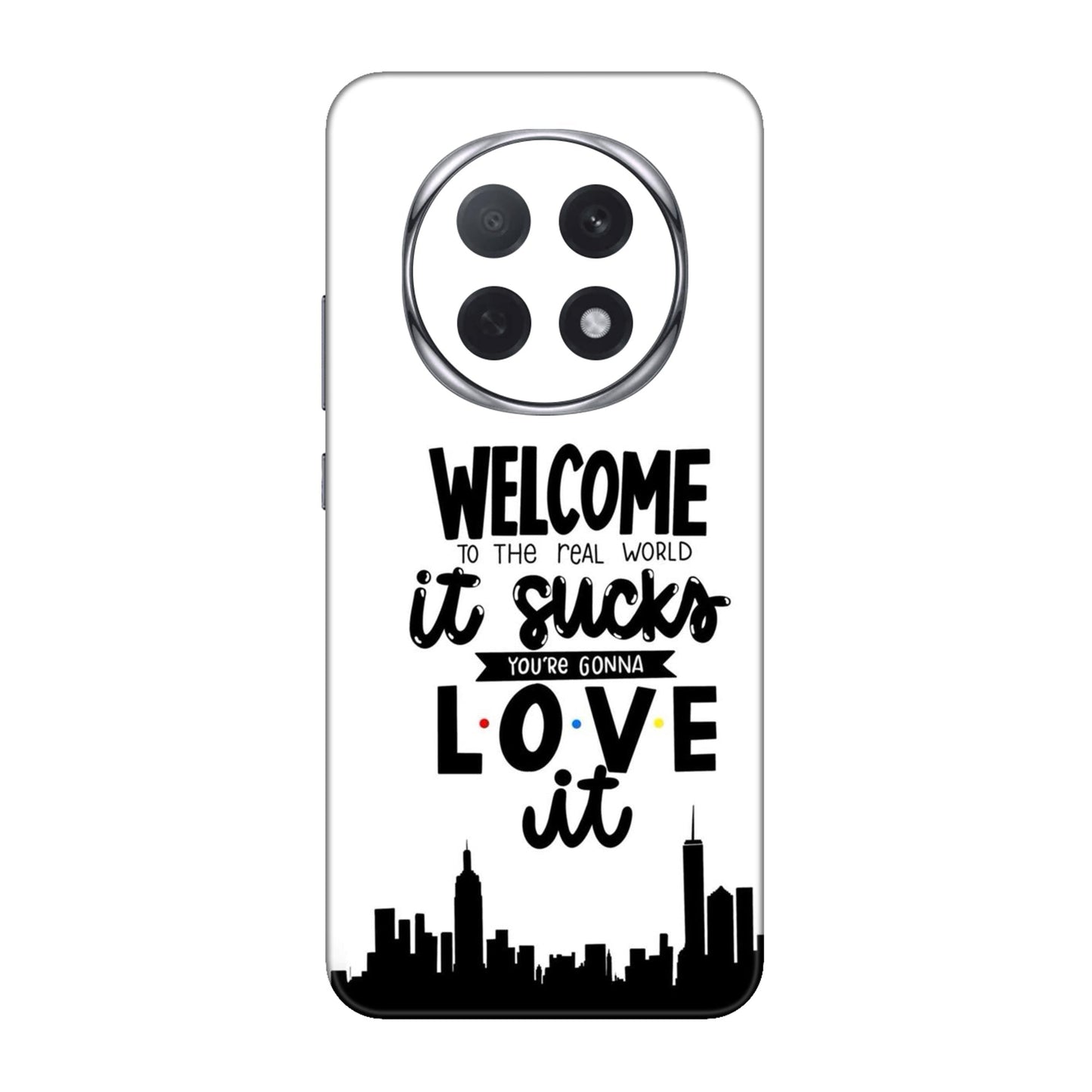 Real World NYC Quote Mobile Skin For Oppo F29 Pro 5G