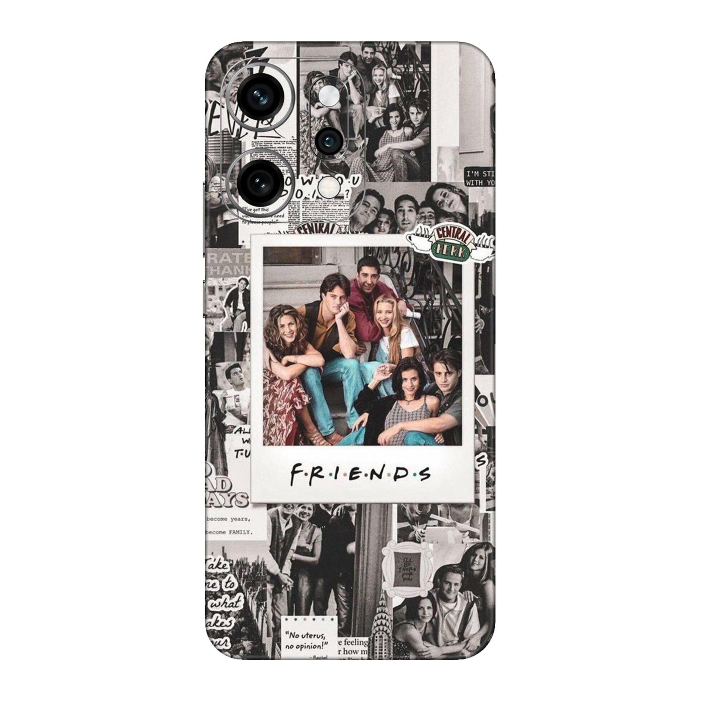 Vintage Friends Collage Mobile Skin For Oppo Reno 14 Pro 5g