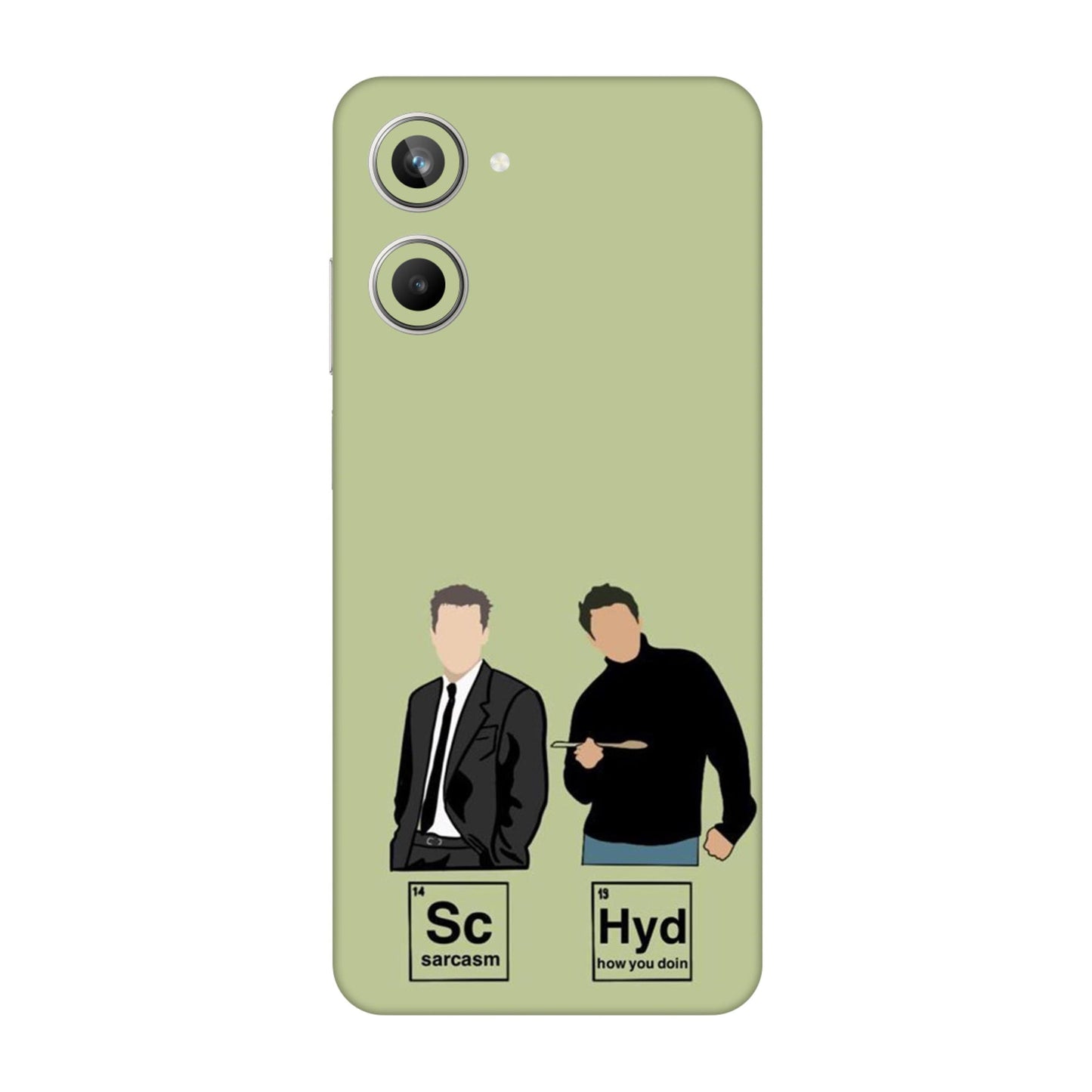 Periodic Table of Friends Mobile Skin For Realme 10