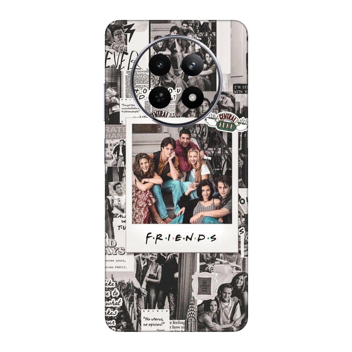 Vintage Friends Collage Mobile Skin For Realme 12x 5g