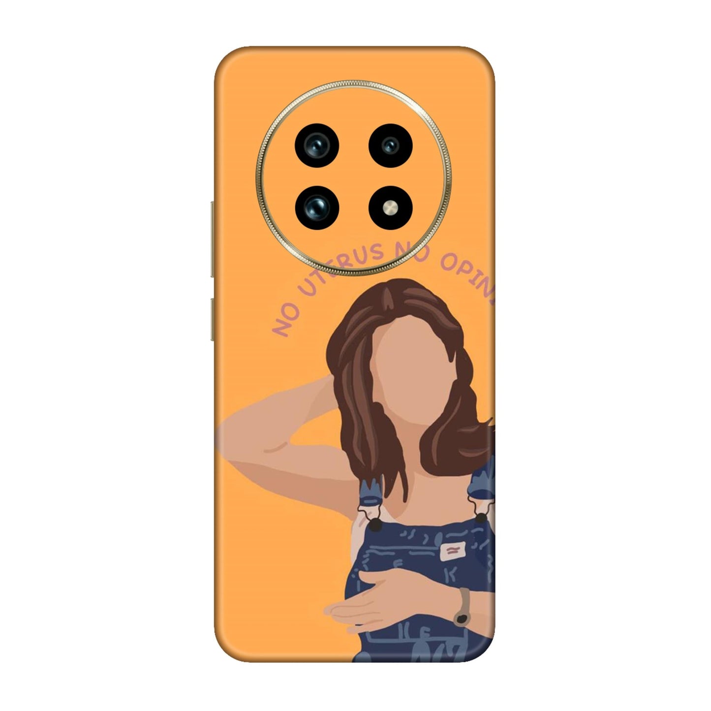 No Uterus No Opinion Mobile Skin For Realme 13 Pro 5g