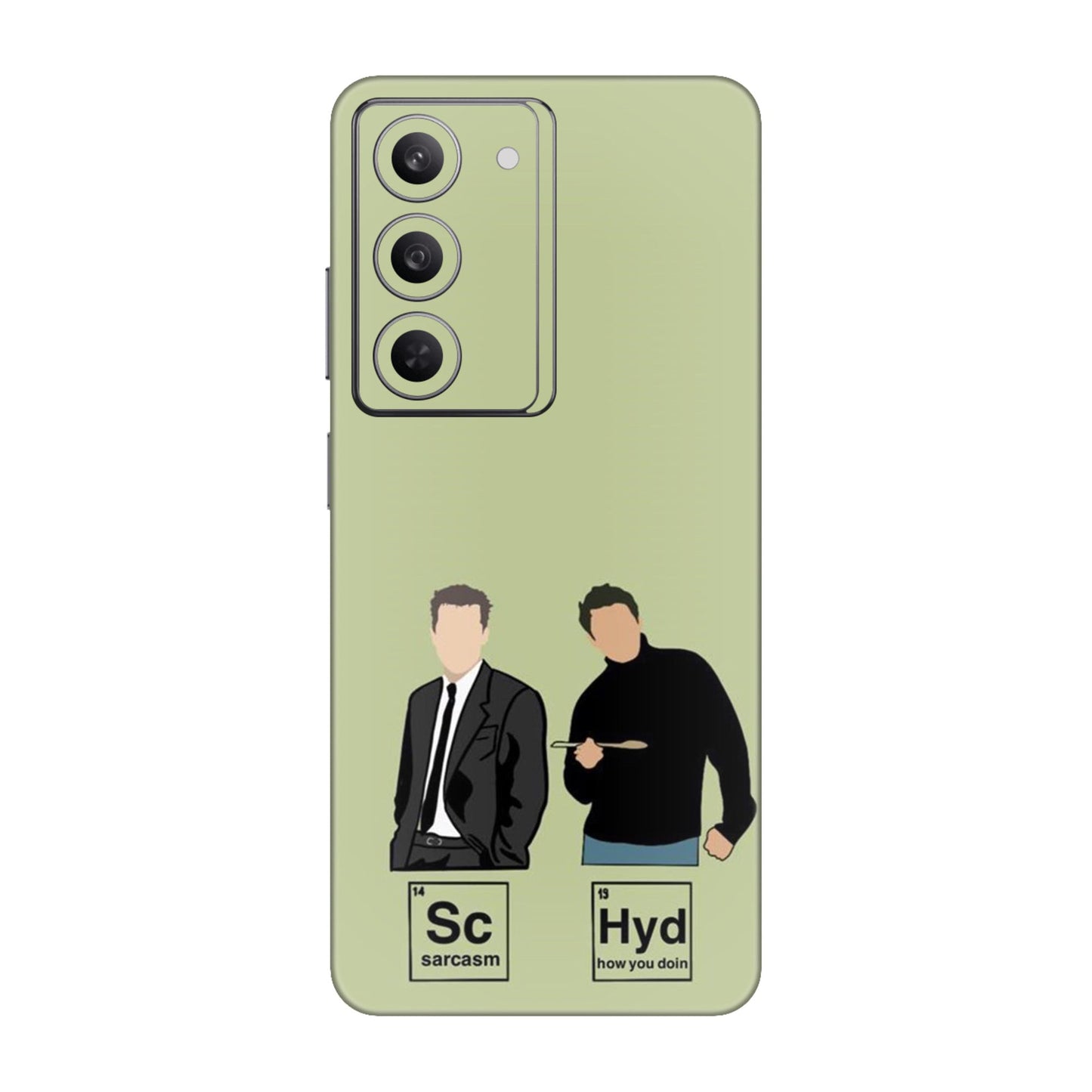 Periodic Table of Friends Mobile Skin For Realme 14x 5g