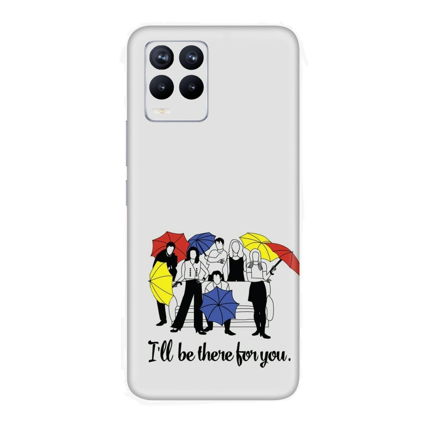 Umbrella Friends Forever Mobile Skin For Realme 8