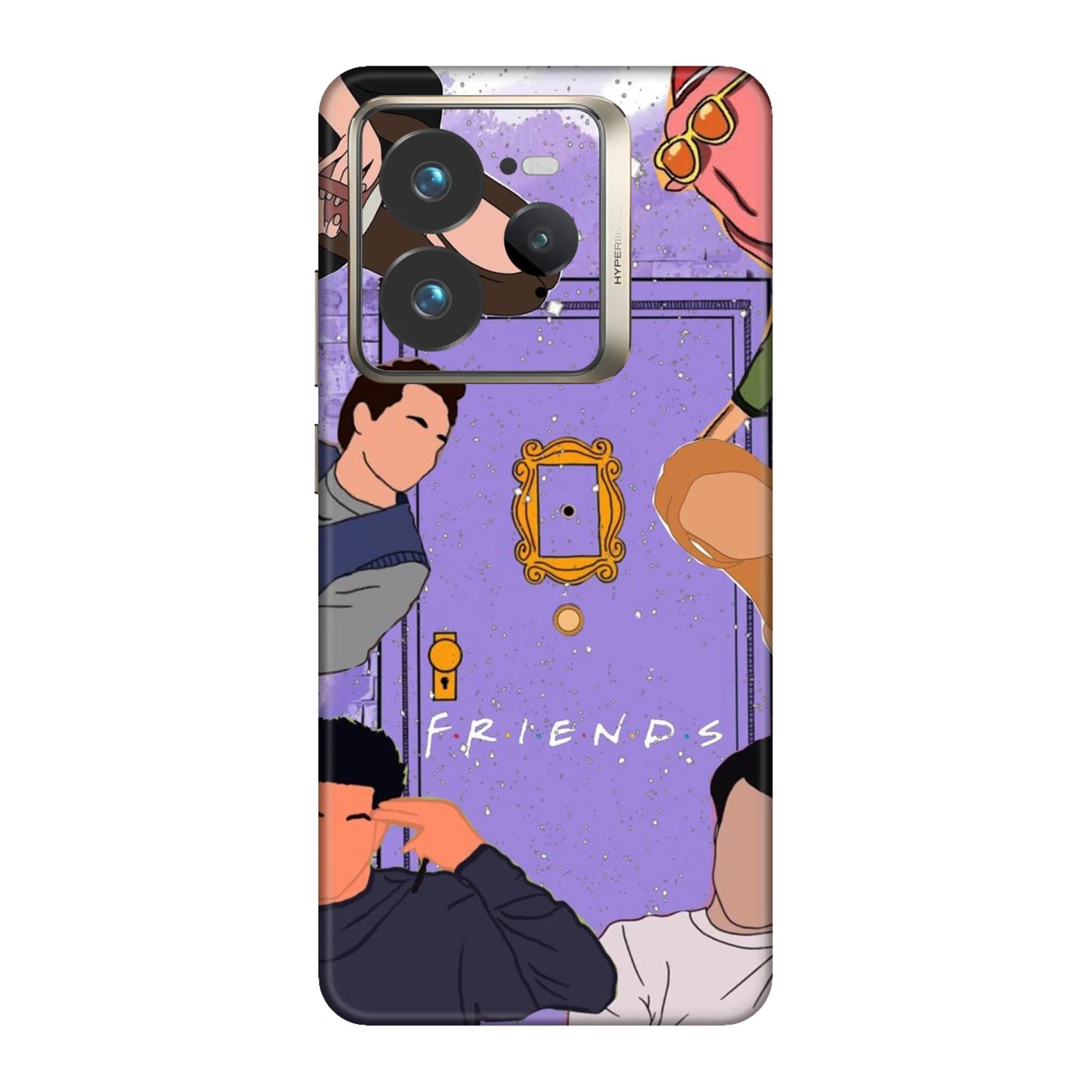 Central Perk Crew Mobile Skin For Realme GT 7 Pro 5g