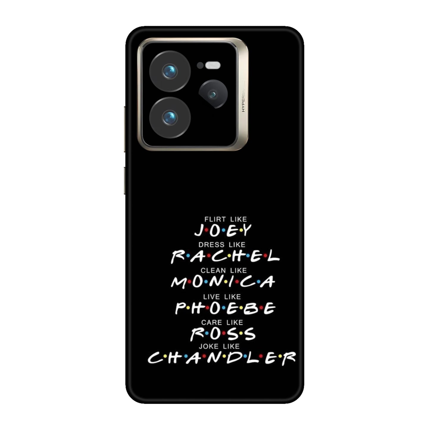 Friends Character Traits Mobile Skin For Realme GT 7 Pro 5g