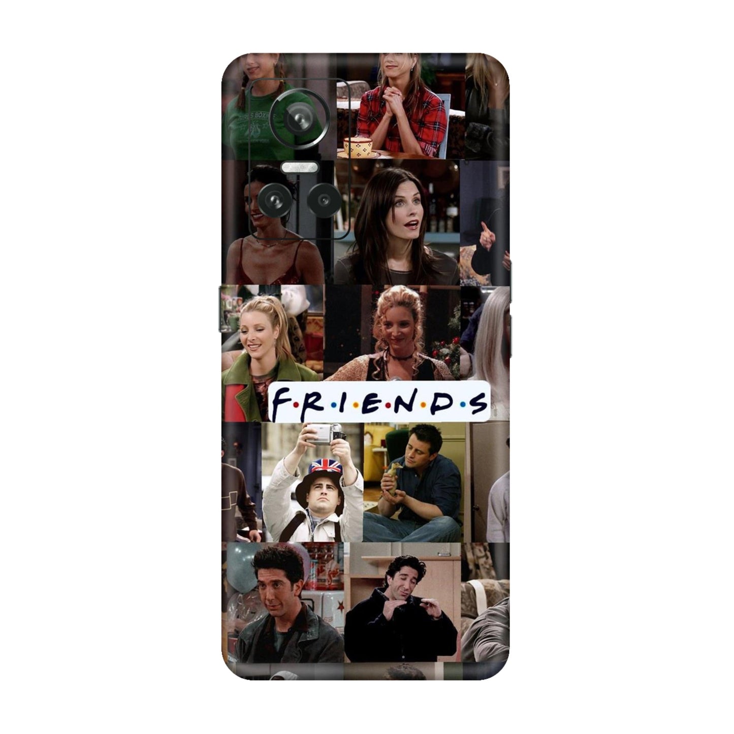 Six Friends Portrait Grid Mobile Skin For Realme GT Neo 3 5g