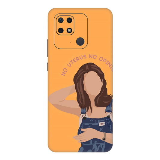 No Uterus No Opinion Mobile Skin For Redmi 10 Power
