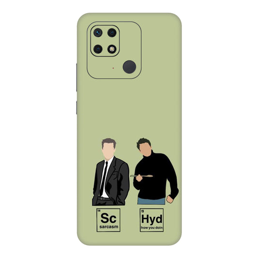 Periodic Table of Friends Mobile Skin For Redmi 10 Power