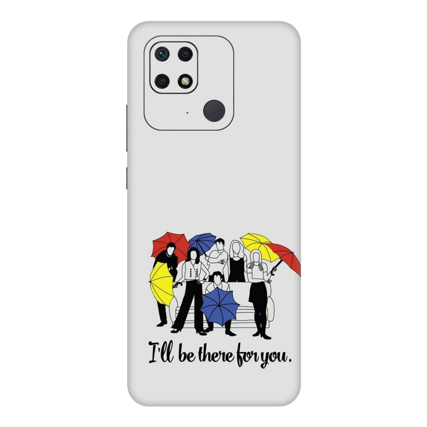 Umbrella Friends Forever Mobile Skin For Redmi 10 Power