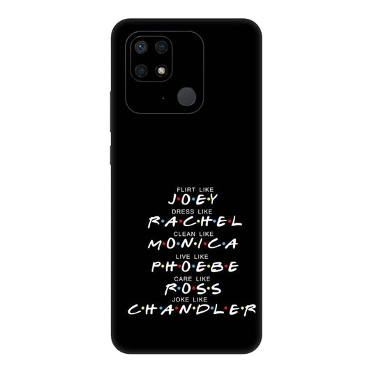 Friends Character Traits Mobile Skin For Redmi 10 Power