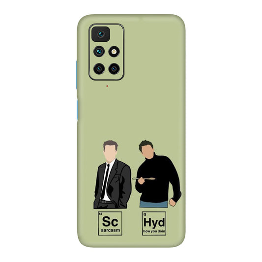 Periodic Table of Friends Mobile Skin For Redmi 10 Prime
