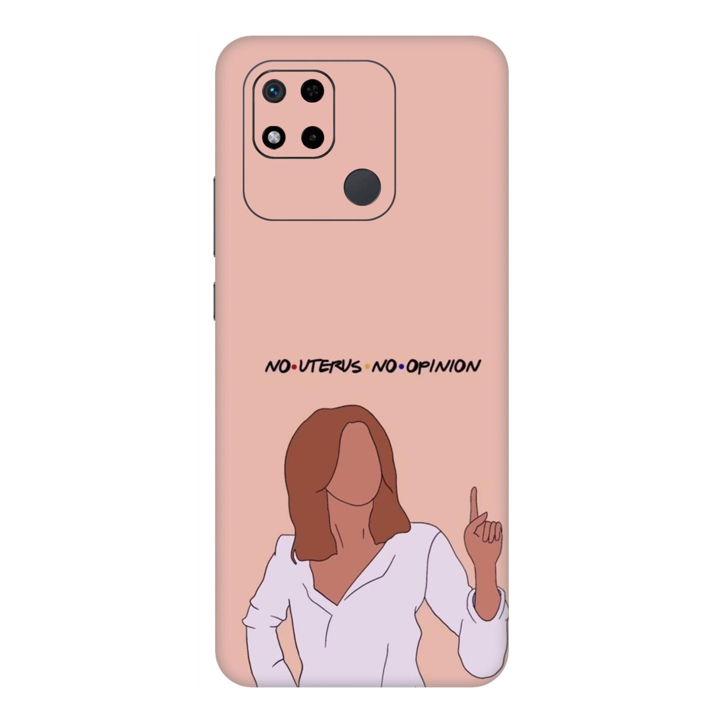 Opinionated Minimalist Mobile Skin For Redmi 10A