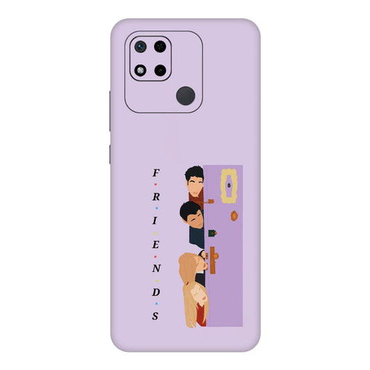 Purple Door Peeker Mobile Skin For Redmi 10A