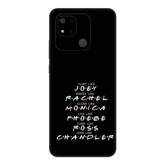 Friends Character Traits Mobile Skin For Redmi 10A