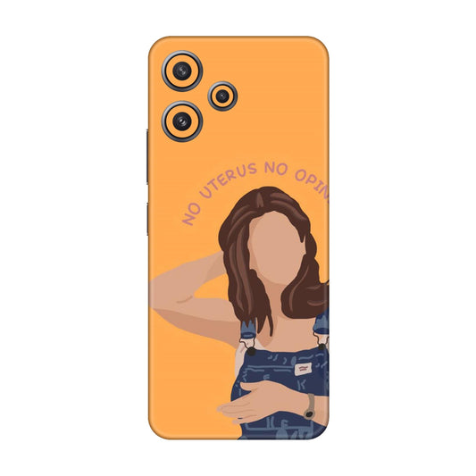 No Uterus No Opinion Mobile Skin For Redmi 12 5g