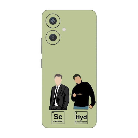 Periodic Table of Friends Mobile Skin For Redmi 13C 5g