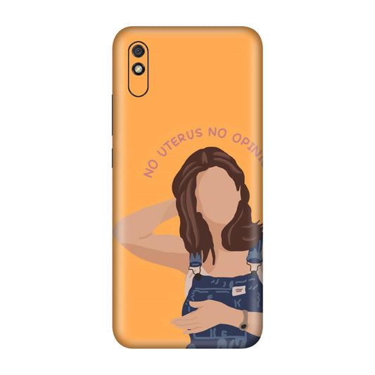 No Uterus No Opinion Mobile Skin For Redmi 9A