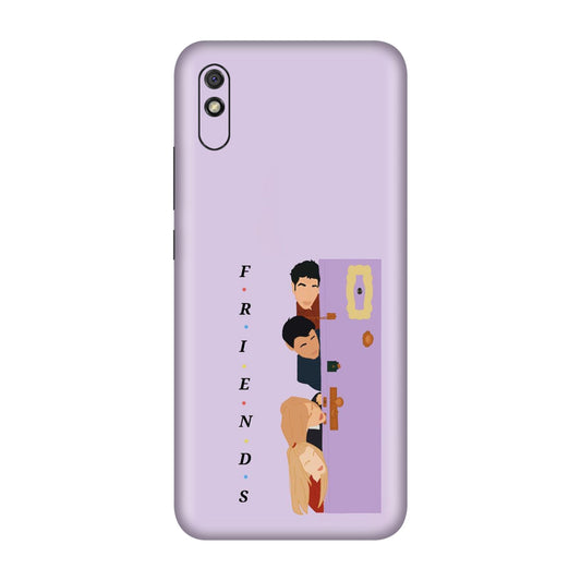 Purple Door Peeker Mobile Skin For Redmi 9A