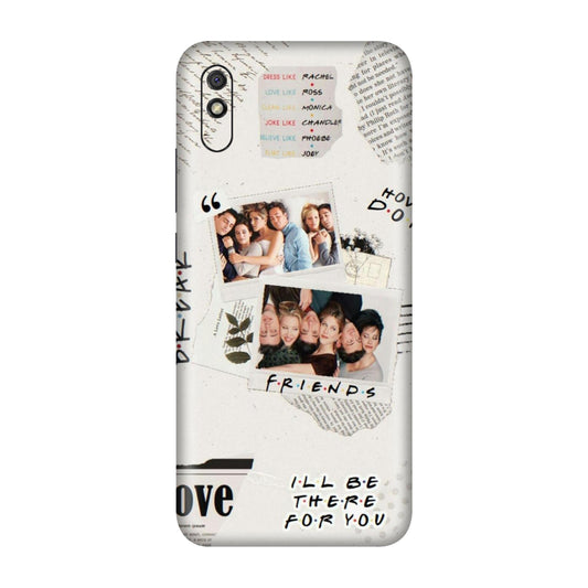 Friends Scrapbook Memory Mobile Skin For Redmi 9A