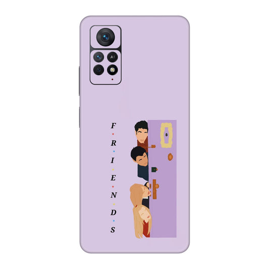 Purple Door Peeker Mobile Skin For Redmi Note 11 Pro
