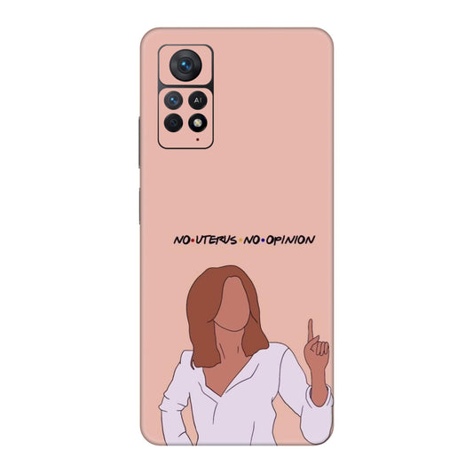 Opinionated Minimalist Mobile Skin For Redmi Note 11 Pro Plus 5g