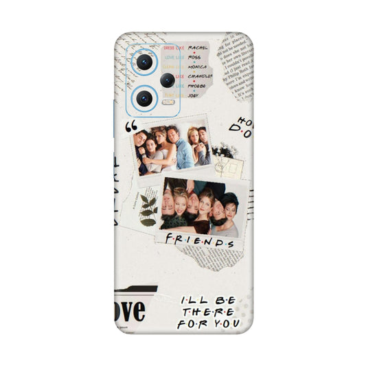 Friends Scrapbook Memory Mobile Skin For Redmi Note 12 5g