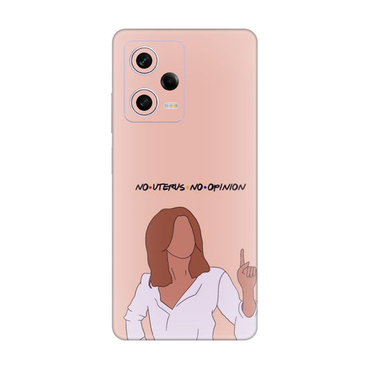 Opinionated Minimalist Mobile Skin For Redmi Note 12 Pro 5g