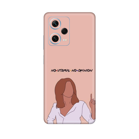 Opinionated Minimalist Mobile Skin For Redmi Note 12 Pro Plus 5g
