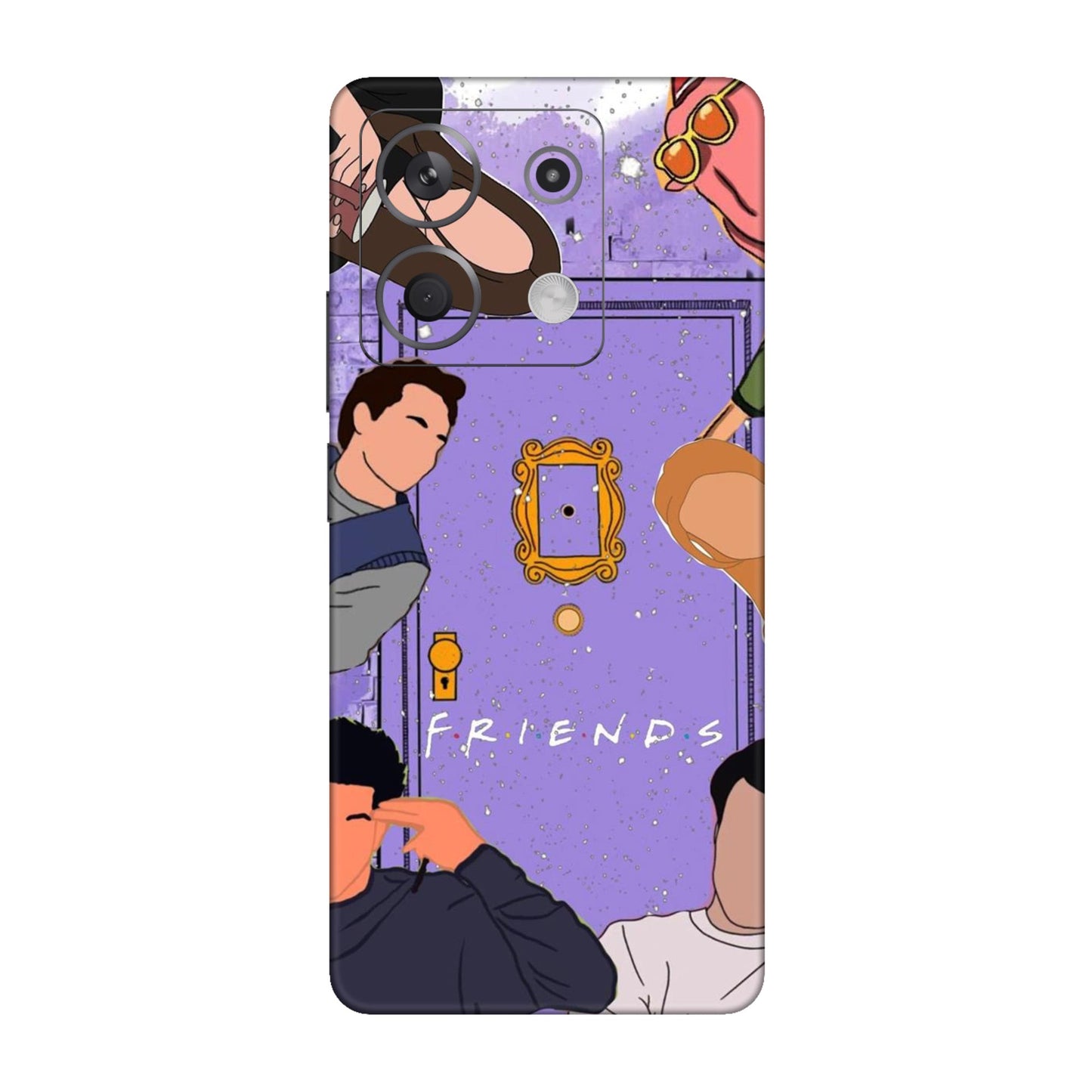 Central Perk Crew Mobile Skin For Redmi Note 13 5g