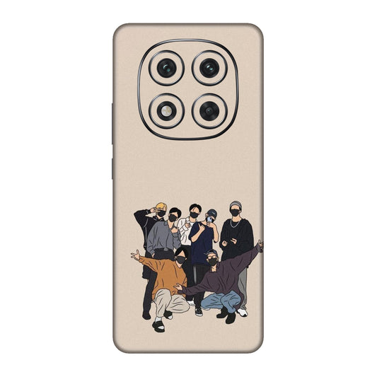 Minimalist Masked Crew Mobile Skin For Redmi Note 14 Pro 5g