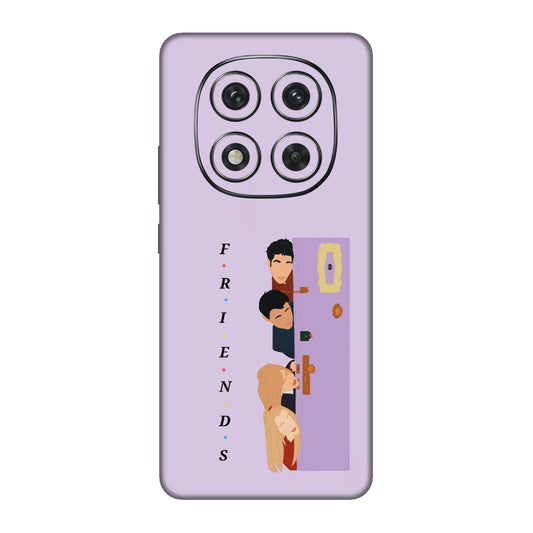 Purple Door Peeker Mobile Skin For Redmi Note 14 Pro 5g