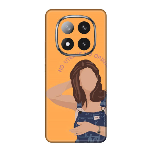No Uterus No Opinion Mobile Skin For Redmi Note 14 Pro Plus 5g