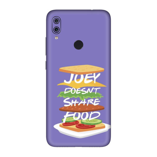 Joey Doesn't Share Food Mobile Skin For Redmi Note 7