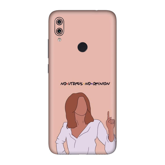 Opinionated Minimalist Mobile Skin For Redmi Note 7