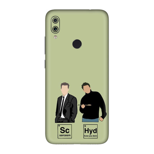 Periodic Table of Friends Mobile Skin For Redmi Note 7