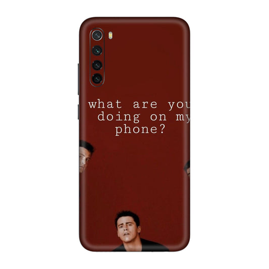 Peeping Trio Phone Check Mobile Skin For Redmi Note 8