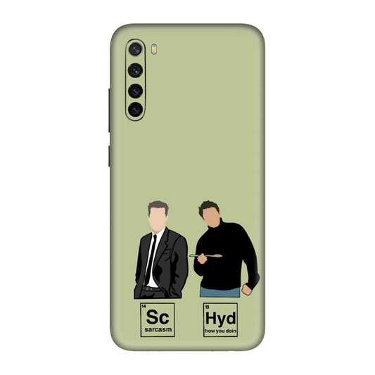 Periodic Table of Friends Mobile Skin For Redmi Note 8