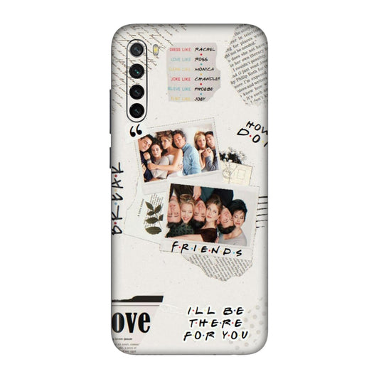 Friends Scrapbook Memory Mobile Skin For Redmi Note 8