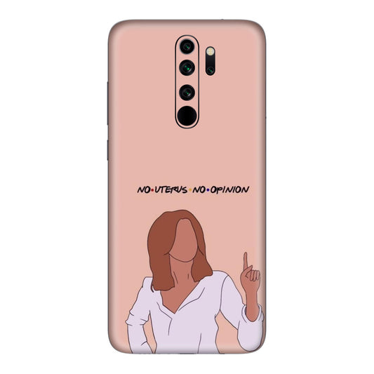 Opinionated Minimalist Mobile Skin For Redmi Note 8 Pro
