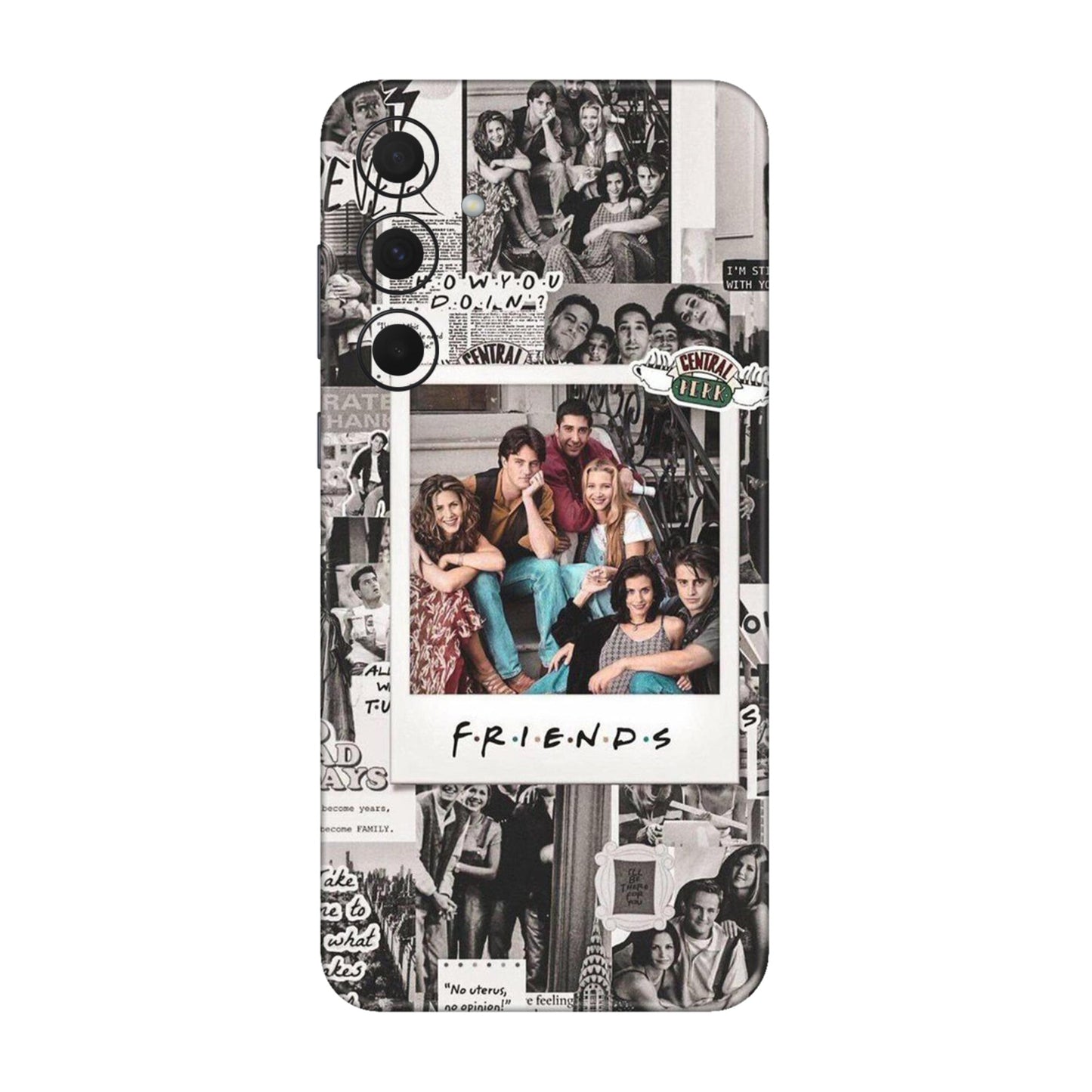 Vintage Friends Collage Mobile Skin For Samsung Galaxy A35 5g