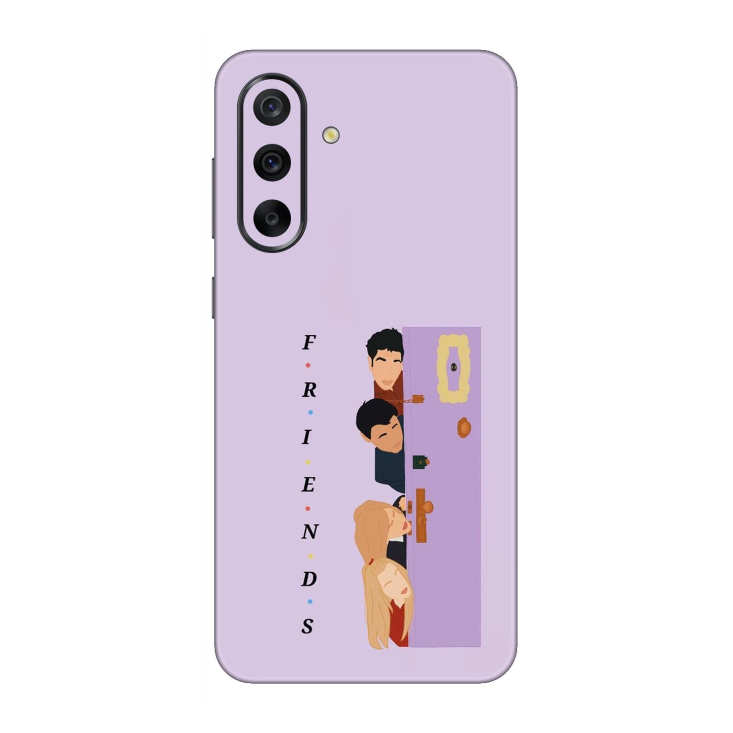 Purple Door Peeker Mobile Skin For Samsung Galaxy A36 5g
