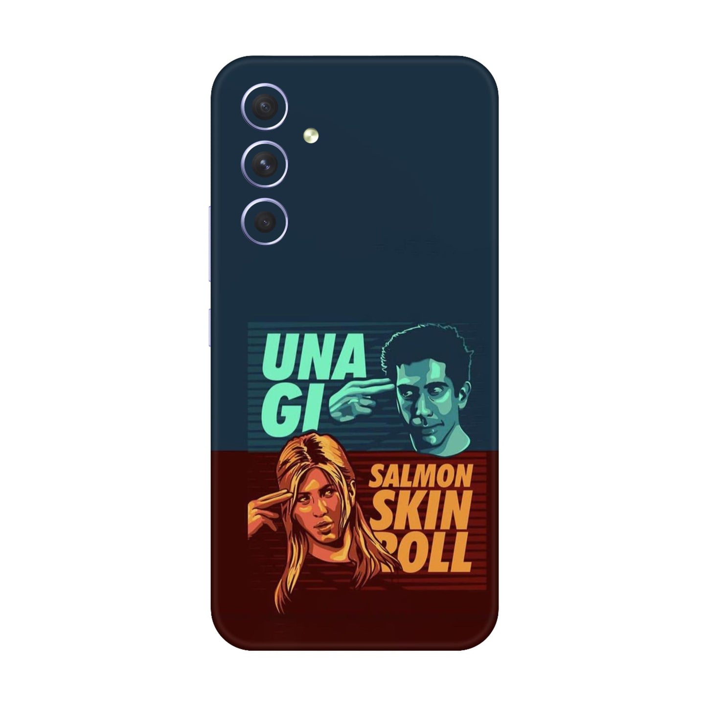 Unagi Salmon Skin Duo Mobile Skin For Samsung Galaxy A54 5g
