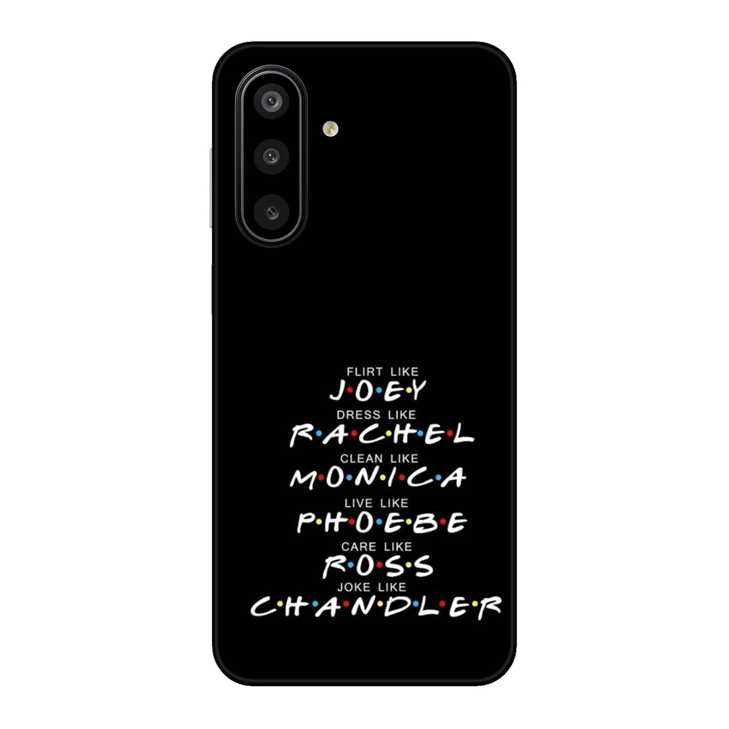 Friends Character Traits Mobile Skin For Samsung Galaxy F17 5g